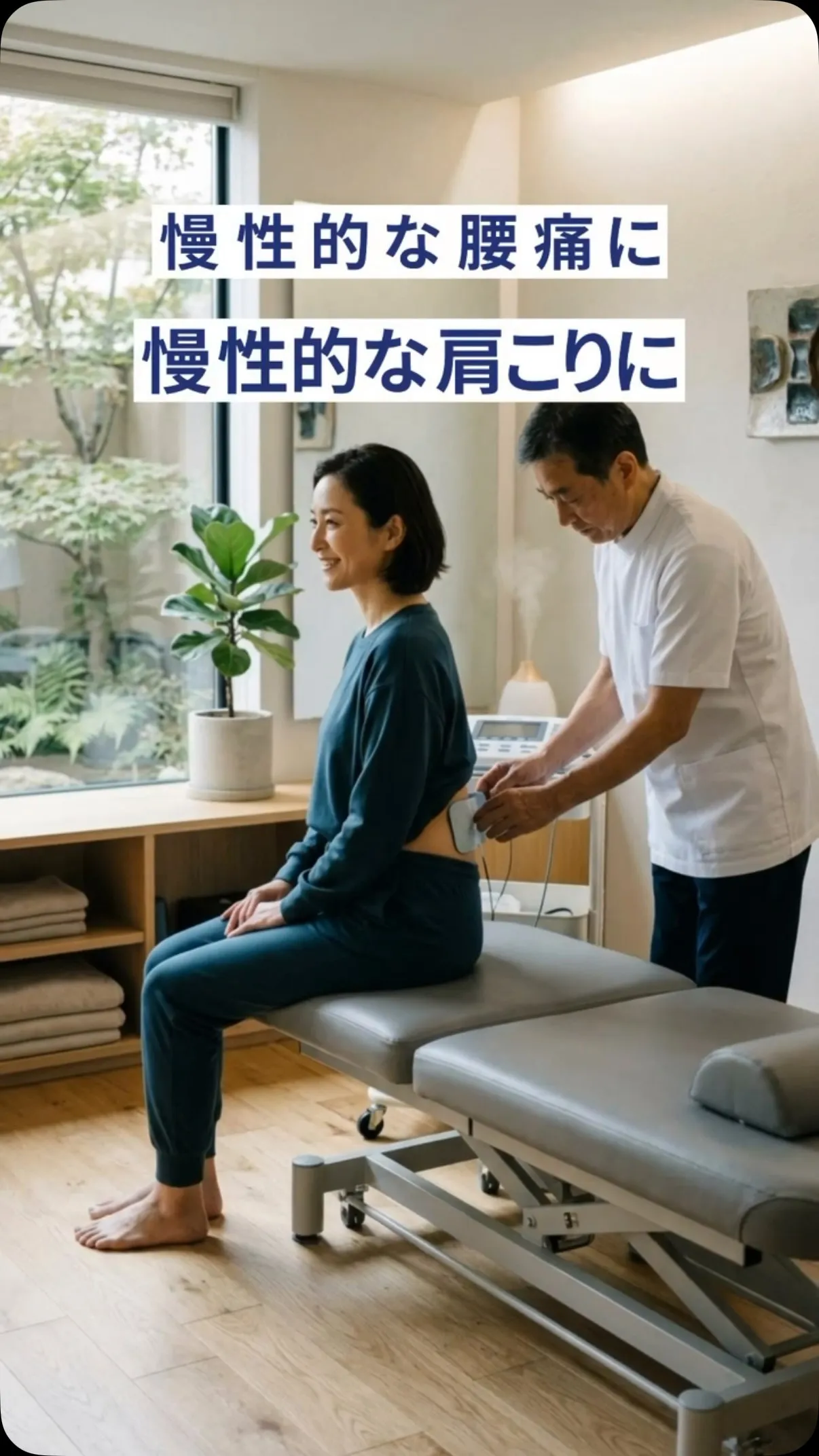 整体院nearウィステリアの全身整体とEMSトレーニングで日...